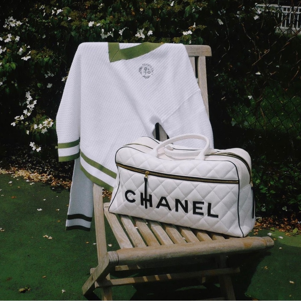 WeWoreWhat Oversized Sweater Tennis Capsule Collection